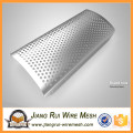 Aluminum corrugated perforated metal mesh